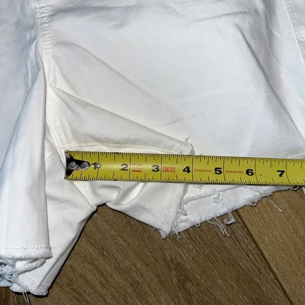 Loft Women's Size 12‎ Cargo Shorts Cut Off Mid Rise 4